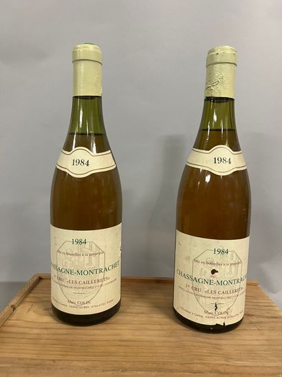 2 bottles CHASSAGNE-MONTRACHET 