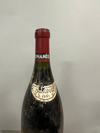1 bouteille ROMANEE-CONTI, 1991 (ea, très...