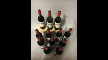 12 bottles Château PAVIE, 1° Grand Cru St-Emilion...