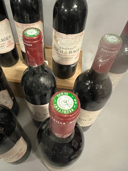 12 bottles Château LYNCH-BAGES, 5° cru Pauillac...