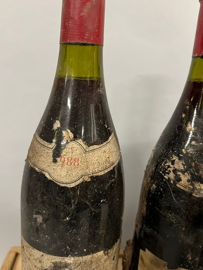 4 bouteilles GEVREY-CHAMBERTIN 