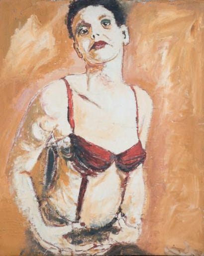 La femme, 1995 Technique mixte sur toile,...