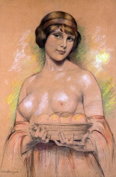 Gustave BRISGAND (1867 - 1944)
Femme à la...