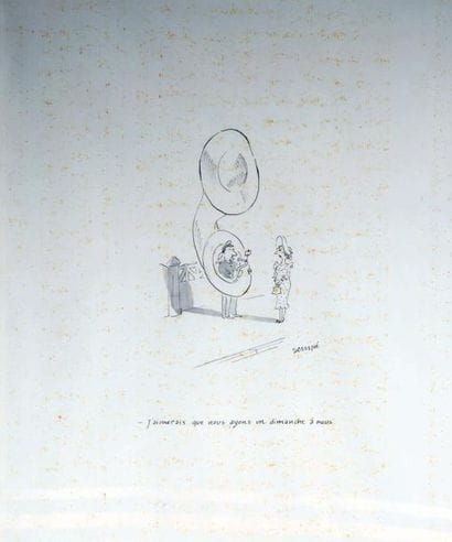Jean-Jacques SEMPE (né en 1932)
Grands rêves,...