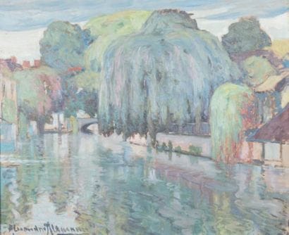 Alexander ALTMANN (1878 - 1932)
Les saules...