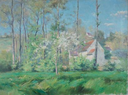 Léon GIRAN-MAX (1867 - 1927)
Printemps en...