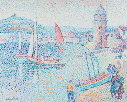 Lucien neuquelman (1909 - 1988)
Collioure...