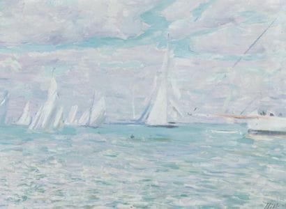 Paul César HELLEU (1859 - 1927)
Cowes, les...