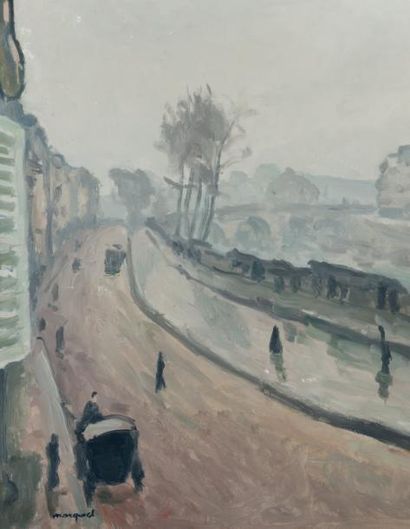 Albert MARQUET (1875 - 1947)
Paris, quais...