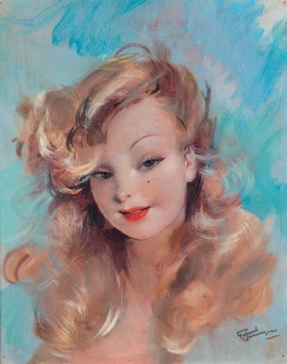 JEAN-GABRIEL DOMERGUE (1889 - 1962)
Marisa...