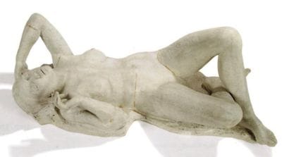 La rêveuse (La Soñadora), 1938 Plâtre original....