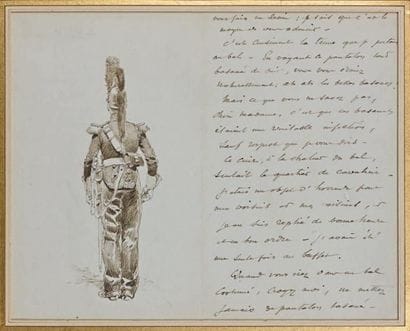Edouard DETAILLE
Lettre manuscrite signée...