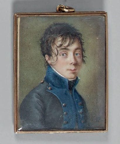 Feulard Jean-Pierre,
Miniature rectangulaire...