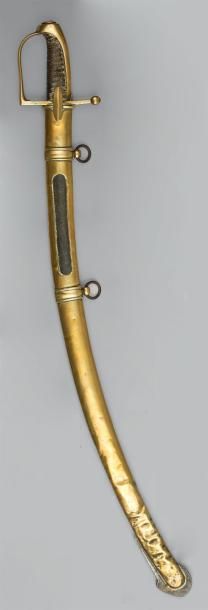 Sabre de chasseur à cheval de la garde impériale,...