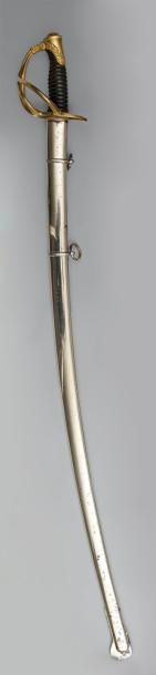 Sabre d'officier de cavalerie légère modèle...