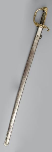 Sabre d'officier d'infanterie de marine modèle...