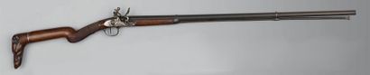 Fusil de chasse à silex dit: 