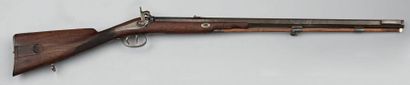 Forte carabine de chasse ou de tir à percussion,...