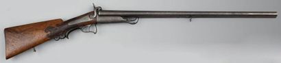 Fort fusil de chasse à broche, double canon...
