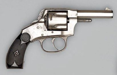 Revolver, cinq coups, double action, canon...