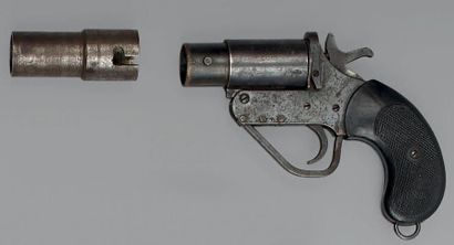 Pistolet Webley N° 2 MK V, canon court, avec...