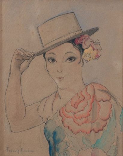 Francis PICABIA (1879 - 1953)
L'espagnole...