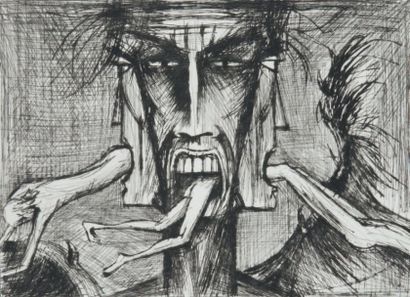 Bernard BUFFET (1928 - 1999)
Dante l'Enfer...