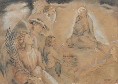 Mariette LYDIS (1894 - 1970)
Nativité, 1935...