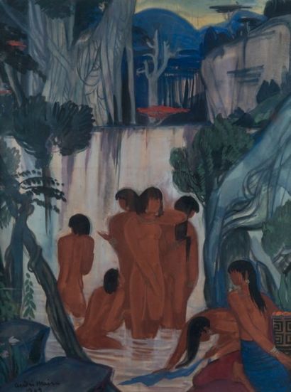 André MAIRE (1898 - 1984)
Lavandières et...