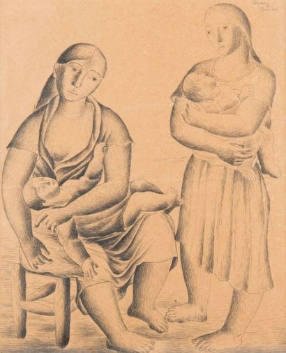 Honorario Garcia CONDOY (1900 - 1953)
Maternité,...
