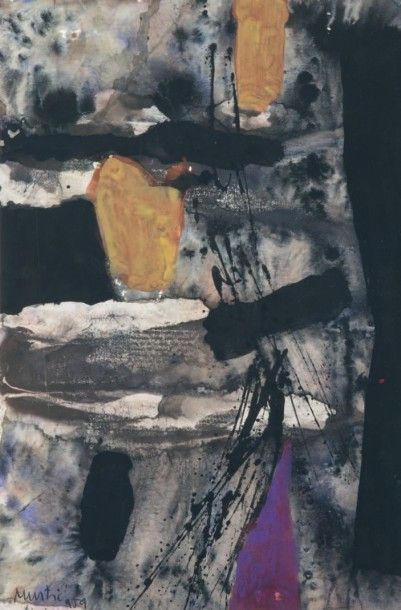 Edo MURTIC (1921 - 2004)
Sans titre, 1959...