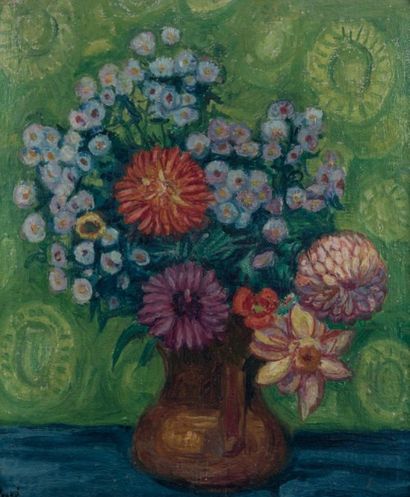 Jean PESKE (1870 - 1949)
Bouquet de fleurs...