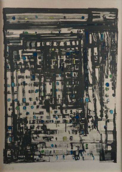 Maria Elena Vieira da Silva (1908 - 1992)
Fronton,...
