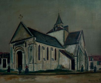 MAURICE UTRILLO (1883 - 1955)
L'église Saint...
