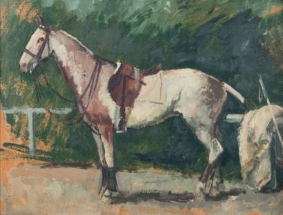 André Mare (1885 - 1932)
La jument mauve,...
