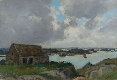 Lucien SEEVAGEN (1887 - 1959)
Marine bretonne...