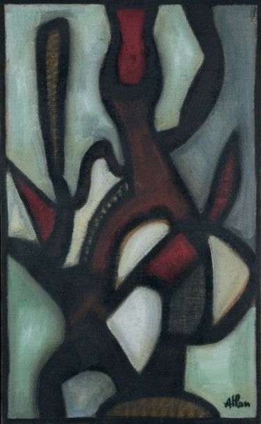Jean-Michel ATLAN (1913 - 1960)
Le Chaman,...