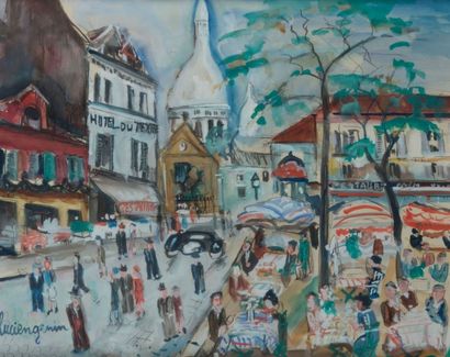 Lucien GENIN (1894 - 1953)
Paris, place du...