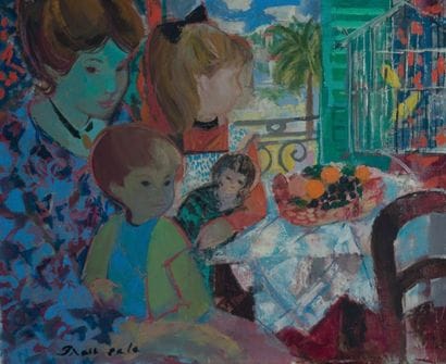 Emilio GRAU SALA (1911 - 1975)
La cage à...