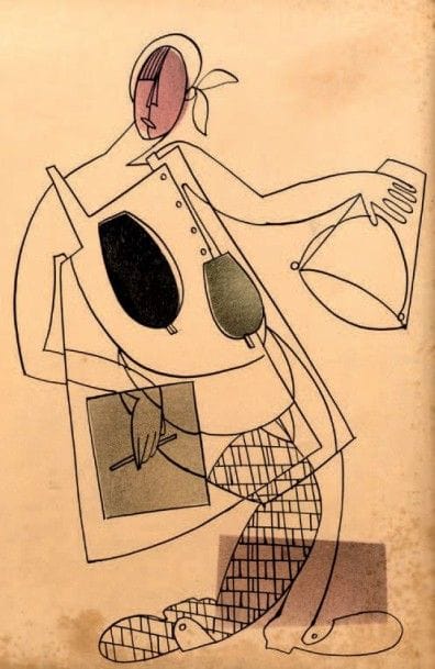 Attribués à Vladimir LEBEDEV (1891 - 1967)
Le...