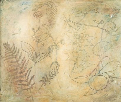 Camille CLAUS (1920 - 2005)
Page d'herbes,...