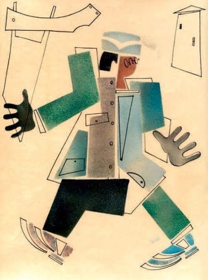 Attribués à Vladimir LEBEDEV (1891 - 1967)
La...