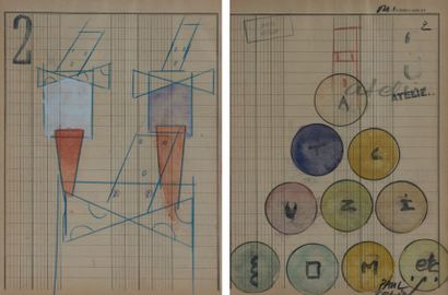 COLIN Paul (1892 - 1985)
Douze projets de...