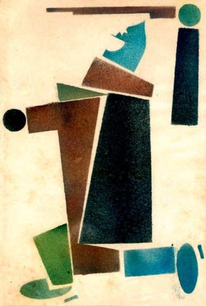 Attribués à Vladimir LEBEDEV (1891 - 1967)
Le...
