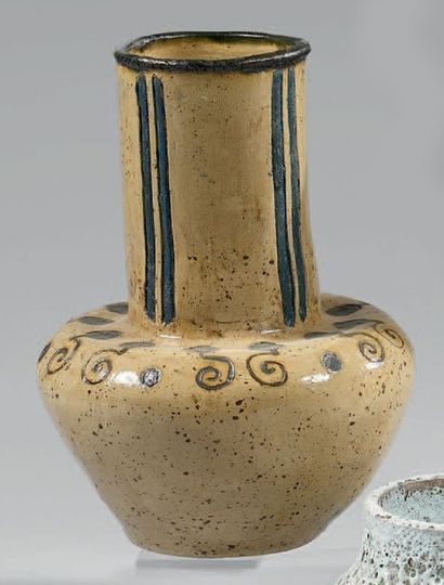SERRÉ Georges (1889 - 1956)
Vase cylindrique...