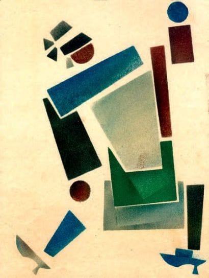 Attribués à Vladimir LEBEDEV (1891 - 1967)
Femme...