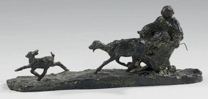 ARY BITTER (1883 - 1973)
«Bergère et ses...