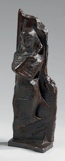 OUDOT Georges (1928 - 2004)
Bas-relief «Femme»....