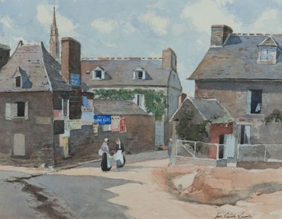 Paul Émile LECOMTE (1877 - 1950)
Village...