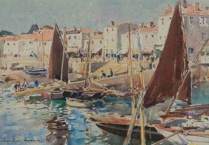 Paul Émile LECOMTE (1877 - 1950)
Port du...